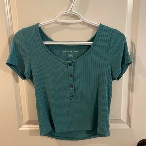 ✨American Eagle✨cropped tee